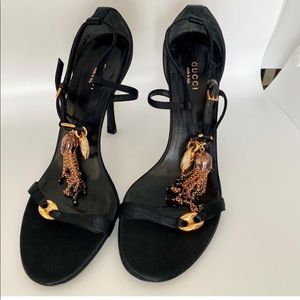 🖤🖤🖤Gucci Swarovski Crystals Black Stain Shoes🖤🖤Black Friday